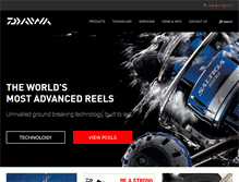 Tablet Screenshot of daiwa.co.nz